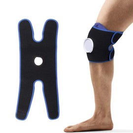 Hivexagon Knee Ankle Elbow Cold and Warm Pain Bag Strap with Adjustable Double Strap (Ice Pack Not Included) HG218