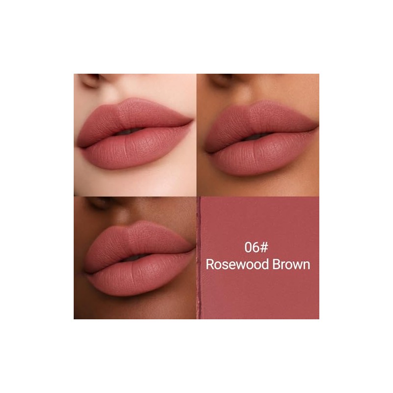 Erinde Lápiz Labial Mate, Lápiz Labial De Larga Duración, A06#