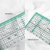 KEARING Quilting Ruler 30 cm Patchwork Quilting Ruler with Metal