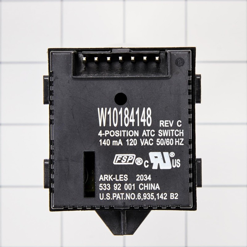 Whirlpool WPW10184148 OEM Top Load Washer Temperature Switch