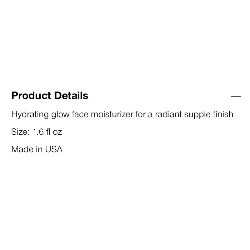 Crabtree & Evelyn *EVELYN ROSE* Hydrating Glow Face Moisturiser 1.6