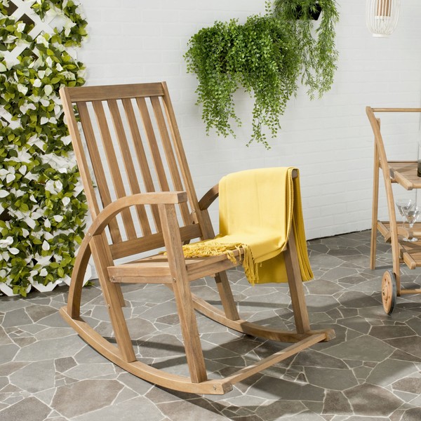 Safavieh Outdoor Collection Clayton Look Rocking Chair