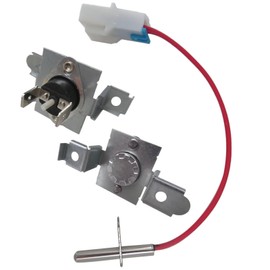 AP4441539 Dryer Thermistor and Thermostat Kit Replacement for LG Dryer DLEX8000V, DLEX8000W, DLEX8100V,Replace PS3530486 1268367
