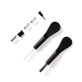 WOLVINA Type-C Dust Plug and Port Cleaning Kit - Includes 4Pcs USB-C and Headphone Jack Covers with Brushes for Charging Port Maintenance