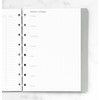 Filofax A5 Household Planner refillable Notebook Refill