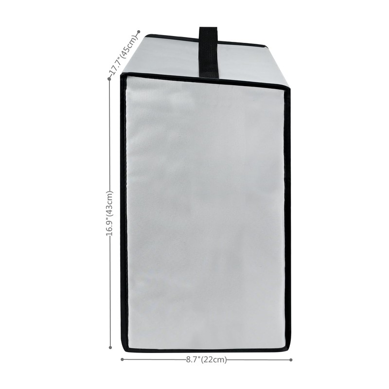 Heavy Duty Fabric Water-Resistant Nylon Toaster Oven Dust Cover For
