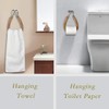 Nautical Rope Toilet Paper Roll Holders Towel Rings Curtain Holdbacks