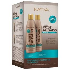 Kativa Tech Kativa Post Relaxer Kit X 2 Units (Shampoo + Conditioner 250 Ml X X 250 Ml)