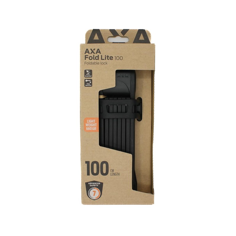 AXA Fold Lite 100 - Folding Bicycle Lock - Length
