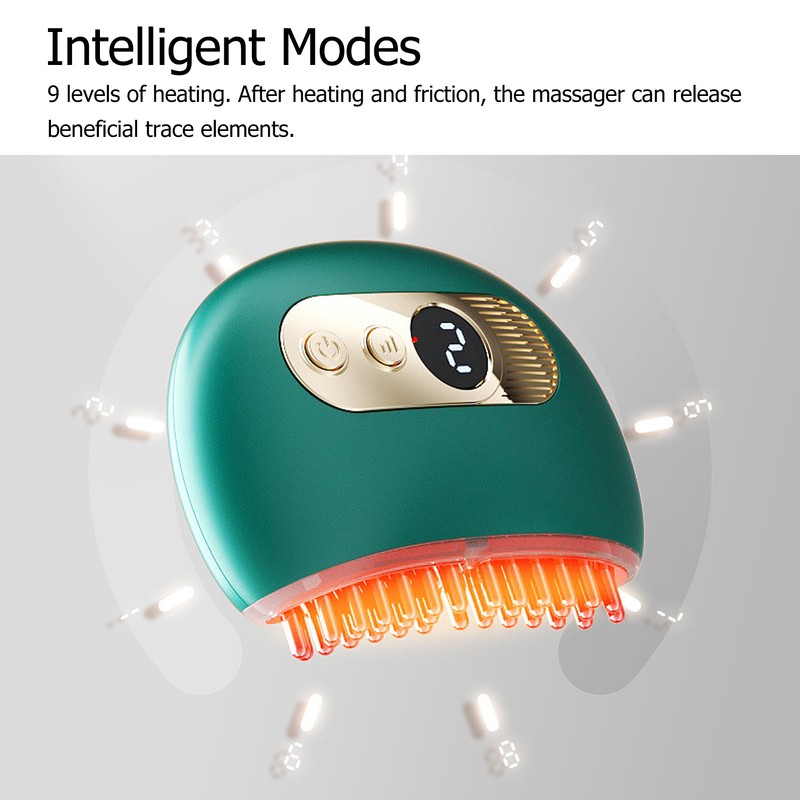 Back Massager TENS Pulse Massage Brush Skin Muscle Relief High