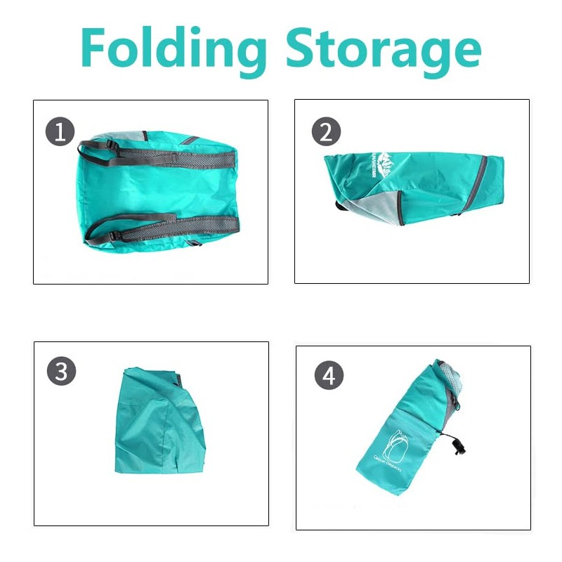 Frafuo Foldable Travel Backpack for Women Foldable Backpack Lightweight Backpack