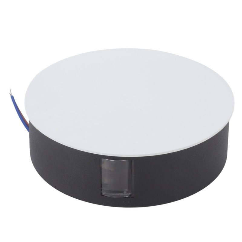 Wall Light Round Shape Aluminum Alloy 3 Beams Modern Wall