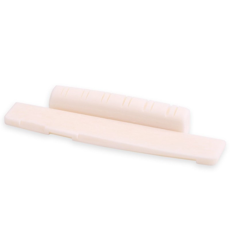 12 String Saddle Bone, Acoustic Guitar Bone Bridge Nut for