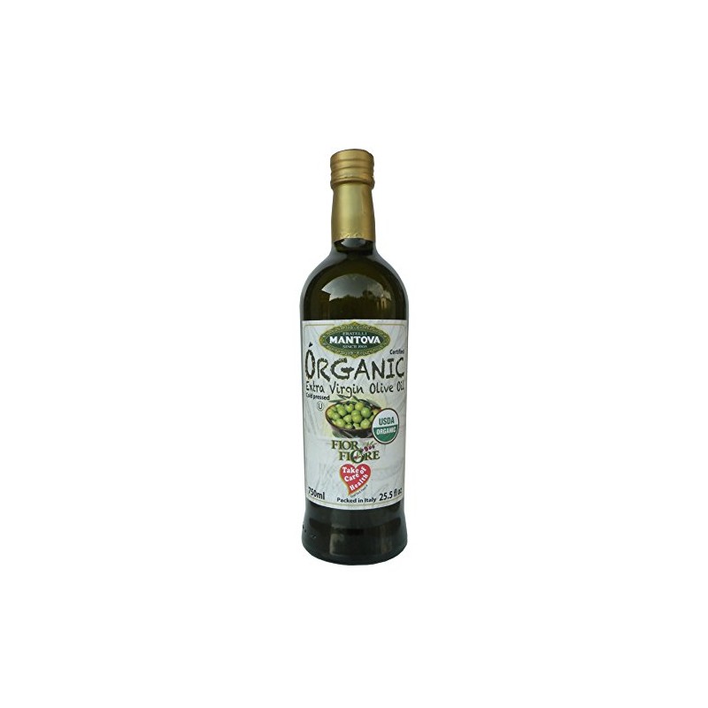 Italian Organic Extra Virgin Olive Oil 25 Oz (Pack of