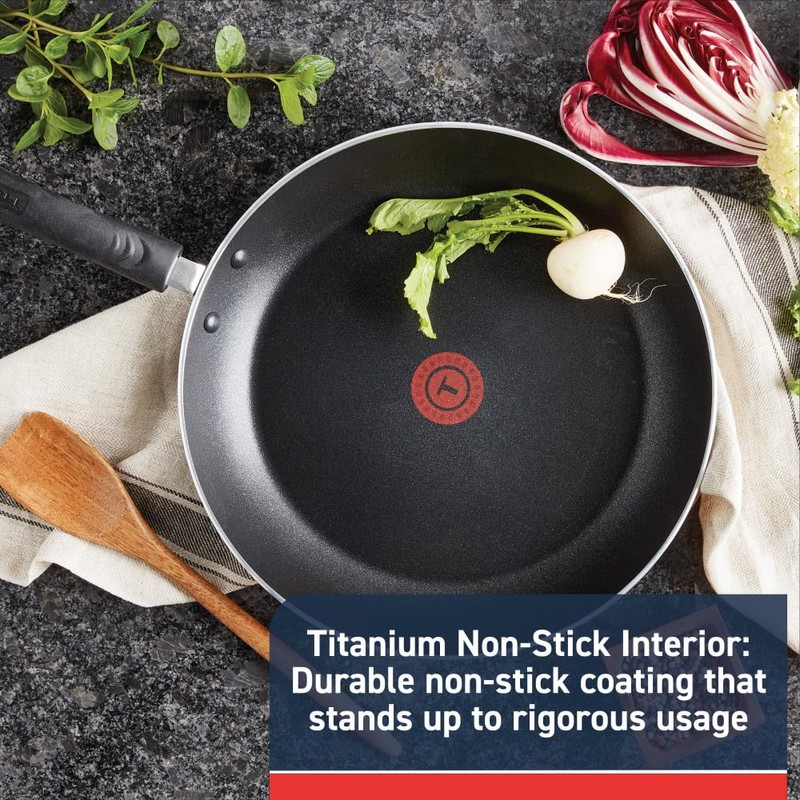 T-fal Experience Non Stick Fry Pan Set 3 Piece, 8,