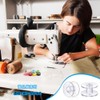 BTtime Household Sewing Machine Bobbin, 20 Pieces, Plastic, 11.5 mm,