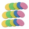 TEHAUX 30pcs Facial Cleansing Sponges Round Makeup Removing Face Sponges