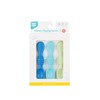 Bumkins Baby Utensil Set, Silicone Trainer Spoons for Dipping, Soft