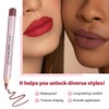 Matte Red Lip Liner Highly Pigmented Waterproof Lipliner Pencil Lasts