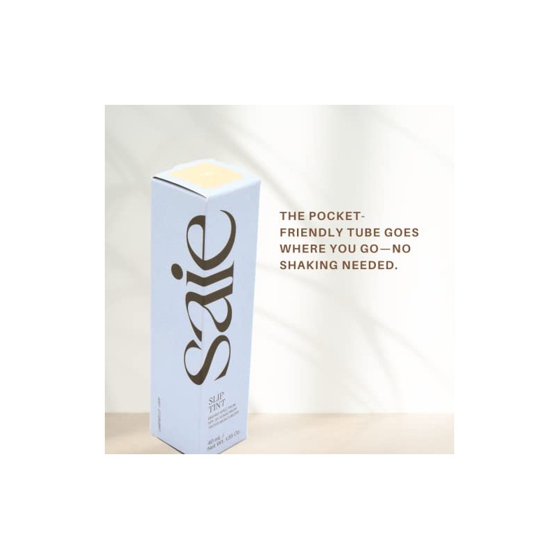 Saie Slip Tint Broad Spectrum SPF 35 Sunscreen Tinted Moisturizer