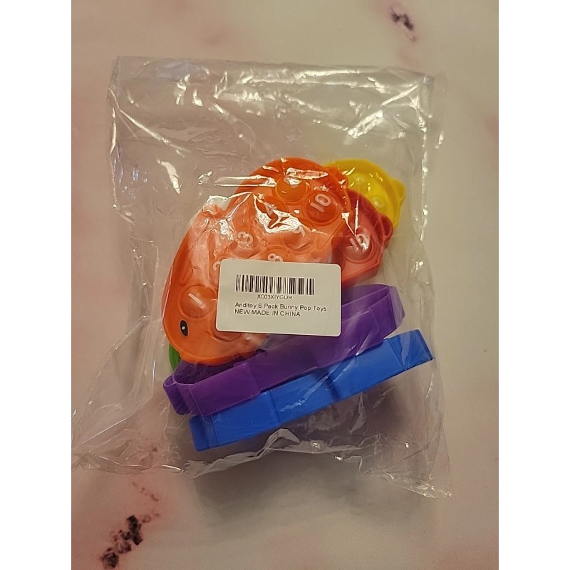 Anditoy Antitoy 6 Pack Pop Toys