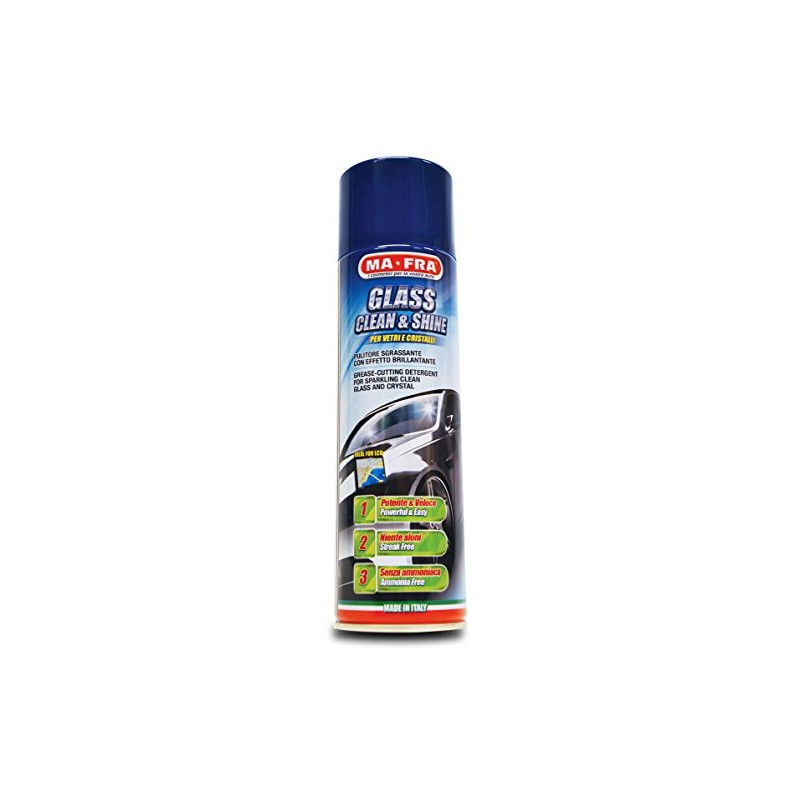 GLASS CLEAN & SHINE - Quick cleaning of car glass,