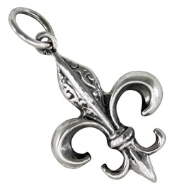 Fleur-De-Lis, Pendant Made from 925 Silver