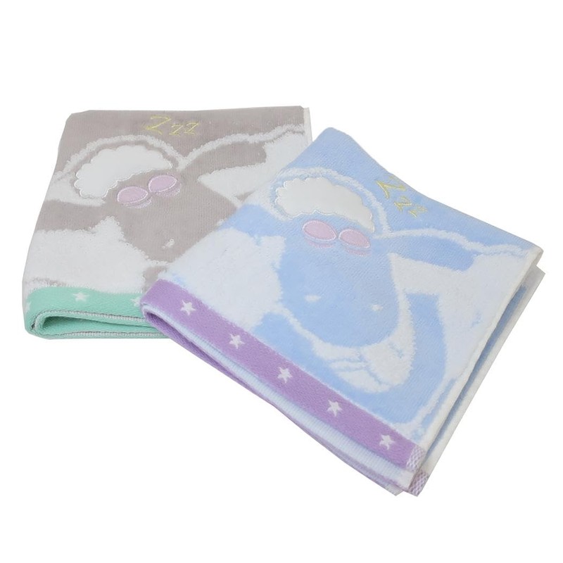 Shaun the Sheep [Hand Towel] Wash Towel Kumonoue [GY]