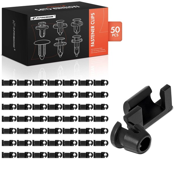 A-Premium 50PCS Nylon Right Side Door Lock Rod End Retainer