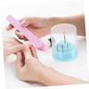 BIUDECO 2pcs Grinding Bits Storage Box for Nail Salon Nail