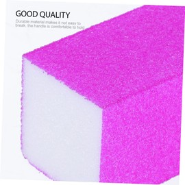 Mikinona 10pcs Professional Nail Files Iridescent Strips Manicure Polishing Block Kit for Women