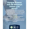 GENESYS MENA Greens mix sabor Pepino Suplemento de superalimentos con