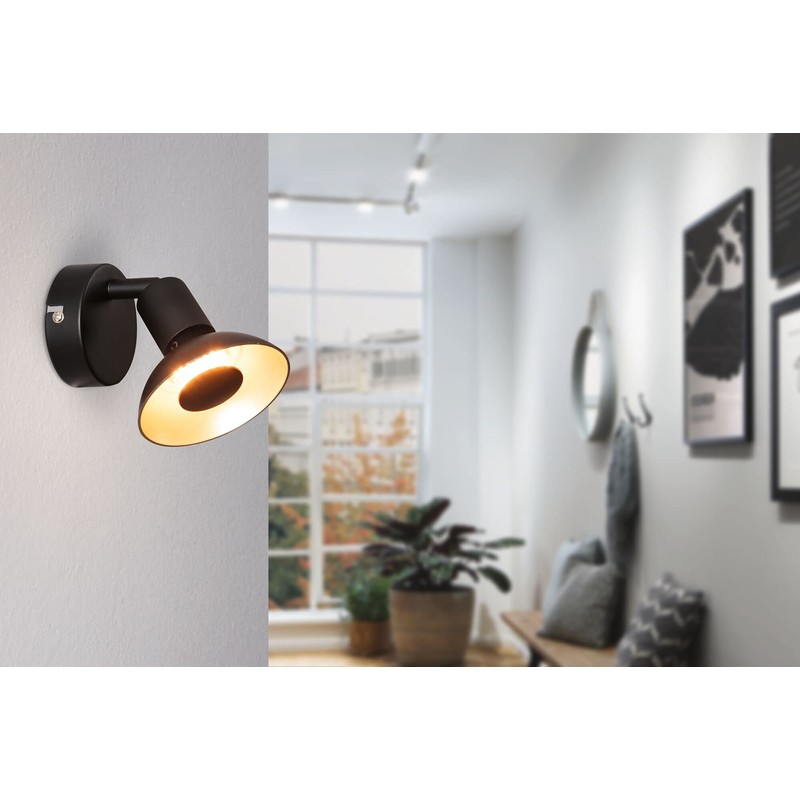 Paulmann Spotlight Carolina max 1x10W GU10 Black