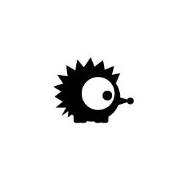 Stemplino Mini Stamp Glotzi Hedgehog