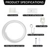 Flexible Bendable Ceiling Curtain Track 3.2ft/1 Meter Ceiling Track For