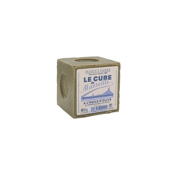 Marius Fabre 'Le Lavoir': 2 x 200 g Genuine Marseille Core Soap with 72% Olive Oil (Cube Soap)