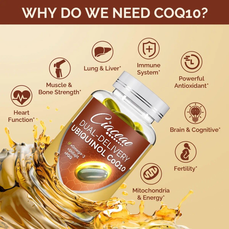 Ciaceae Coq10 Ubiquinol 600 Mg 60 Cpsulas Blandas