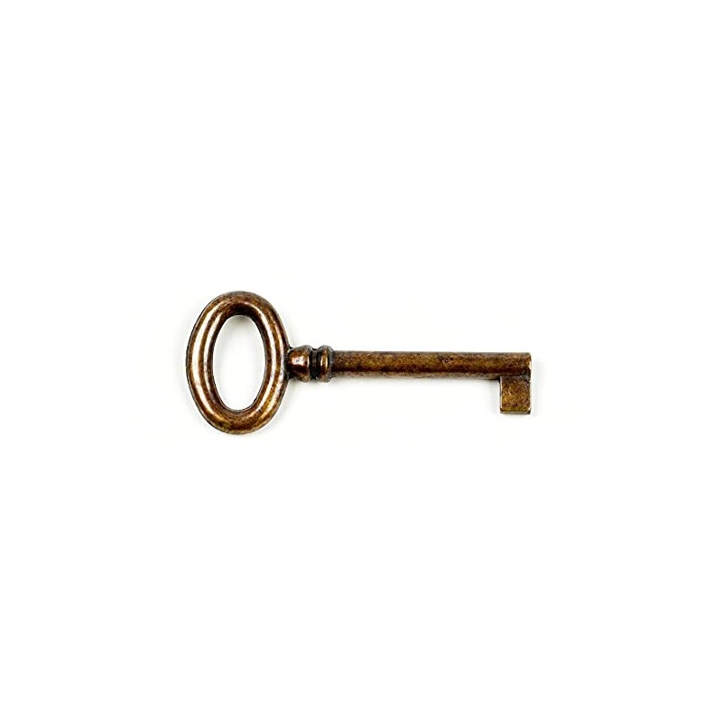 Furniture Key Antique Style Furniture Burnished Replacement Key Blank Patina