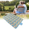 Foldable Picnic Blanket Soft Oxford Cloth Extra Large Portable Folding