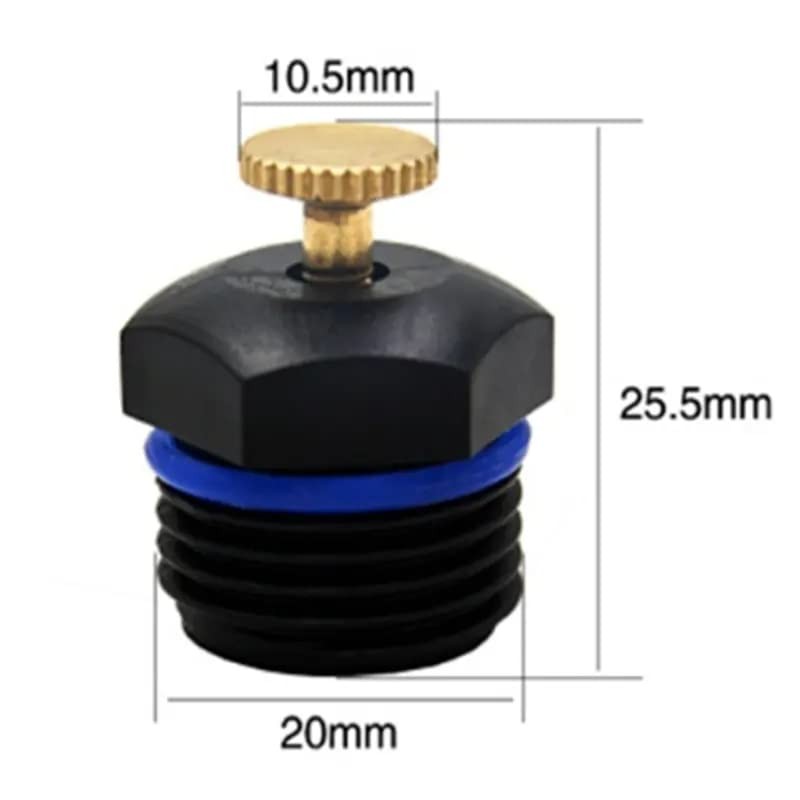 La Farah 10pcs Atomizing Sprinkler Nozzle,1/2 inch Garden Misting Emitters