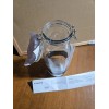 Ikea Korken, Jar With Lid, Clear Glass 2.1 qt
