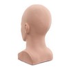 BLTYXT PVC Male Mannequin Head Professional Manikin Training Head for