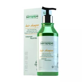 Champú Cabello Seropipe para Caída del Cabello y Cabello Suave Sedoso con Vitaminas 300ML