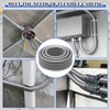Wesiti 2" x 25 FT Flexible Conduit, Galvanized Steel FMC