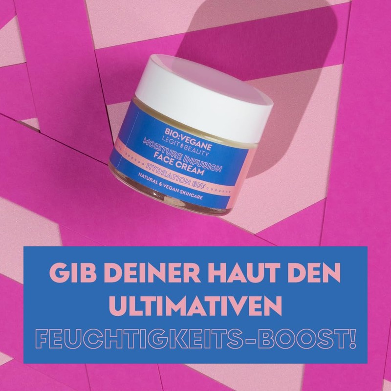Organic: Vegan Moisture Infusion Face Cream