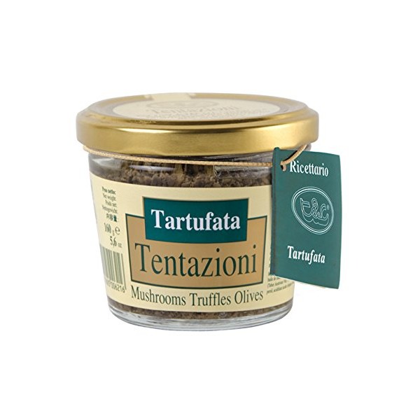 T&C Tentazioni Tartufata Mushrooms Truffles and Olives 6.35 oz