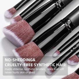 Make Up Brushes 14 Pieces Set for Women, Cosmetic Brush Set with Eye Shadow Brush Eye Shadow Concealer, Cosmetic Set for Blending, Professional Makeup Brush