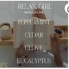 Sweet Water Decor, Relax Girl, Peppermint, Cedar, Clove, and Eucalyptus
