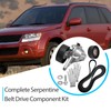 17540-54L00-000 Complete Serpentine Belt Drive Component Kit Compatible with Suzuki