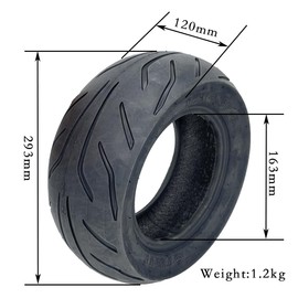 12 Inch 12x4.50-6.5 Tires Vacuum Tubeless Tyre For Electric Scooter 12 * 4.50-6.5 Tires Parts